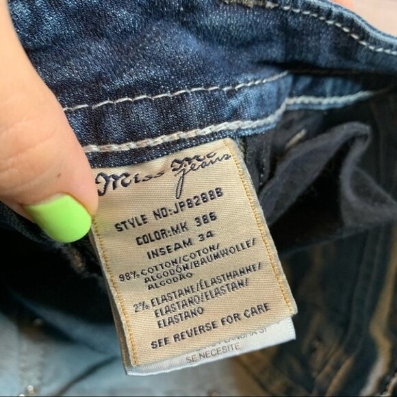 Miss Me Signature Boot Cut Jeans Size 25 - Picture 5 of 11